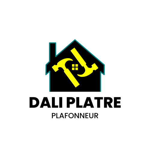 Green Modern Home Construction Logo